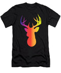 7 Abstract Dear Head Illustration Calnyto T-Shirt