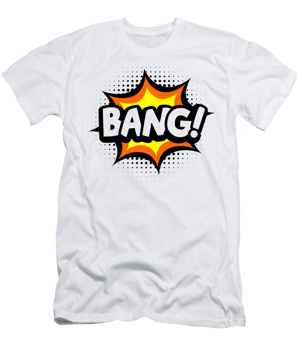7 Bang Comic Speech Bubble Print on Demand T-Shirt