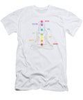 7 Chakra Female Descriptive Words Light 10 Serena King T-Shirt