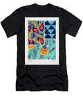 7 Vintage Floral Patterns Art Nouveau Flower Pochoir Stencil Prin Seguy T-Shirt