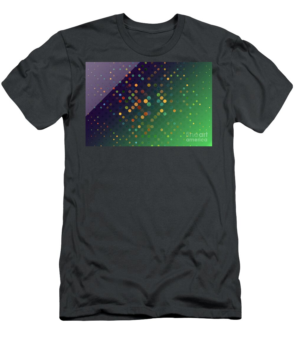72 Dots Pattern Texture Background Flat Dotted Spotted Pattern Mo Turgay Koca T-Shirt
