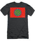 77 Dots Pattern Texture Background Flat Dotted Spotted Pattern Mo Turgay Koca T-Shirt