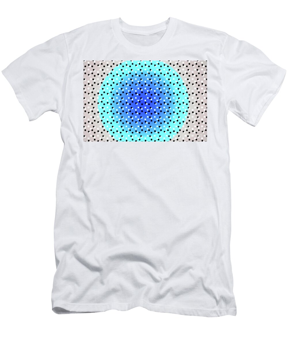 79 Dots Pattern Texture Background Flat Dotted Spotted Pattern Mo Turgay Koca T-Shirt