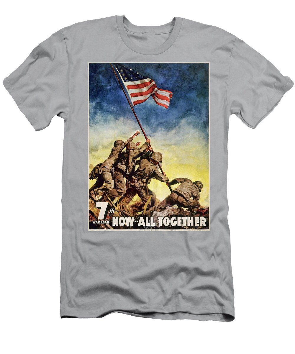 7th War Loan Now All Together Olde Time Mercantile T-Shirt
