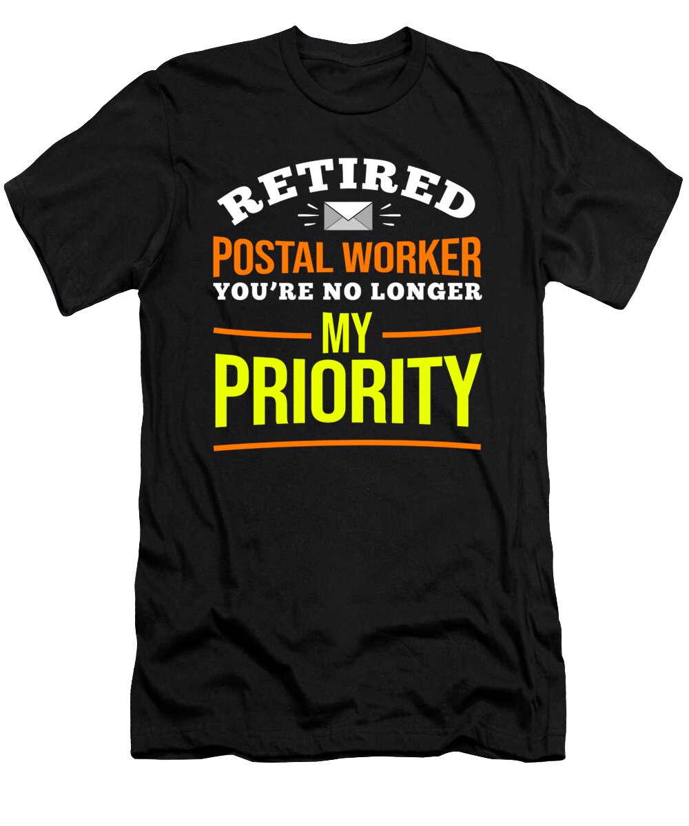 8 Retirement Post Office Retired Postal Worker Gift Teequeen2603 T-Shirt