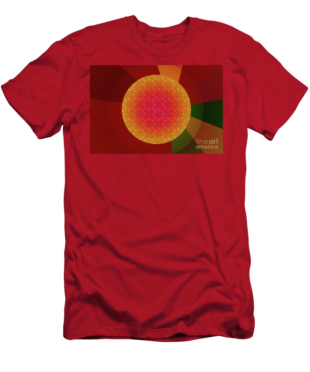 80 Dots Pattern Texture Background Flat Dotted Spotted Pattern Mo Turgay Koca T-Shirt