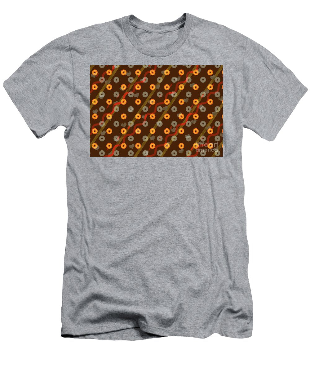 84 Dots Pattern Texture Background Flat Dotted Spotted Pattern Mo Turgay Koca T-Shirt