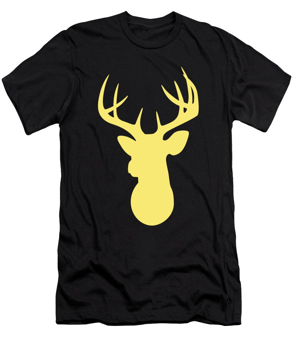 9 Abstract Dear Head Illustration Calnyto T-Shirt