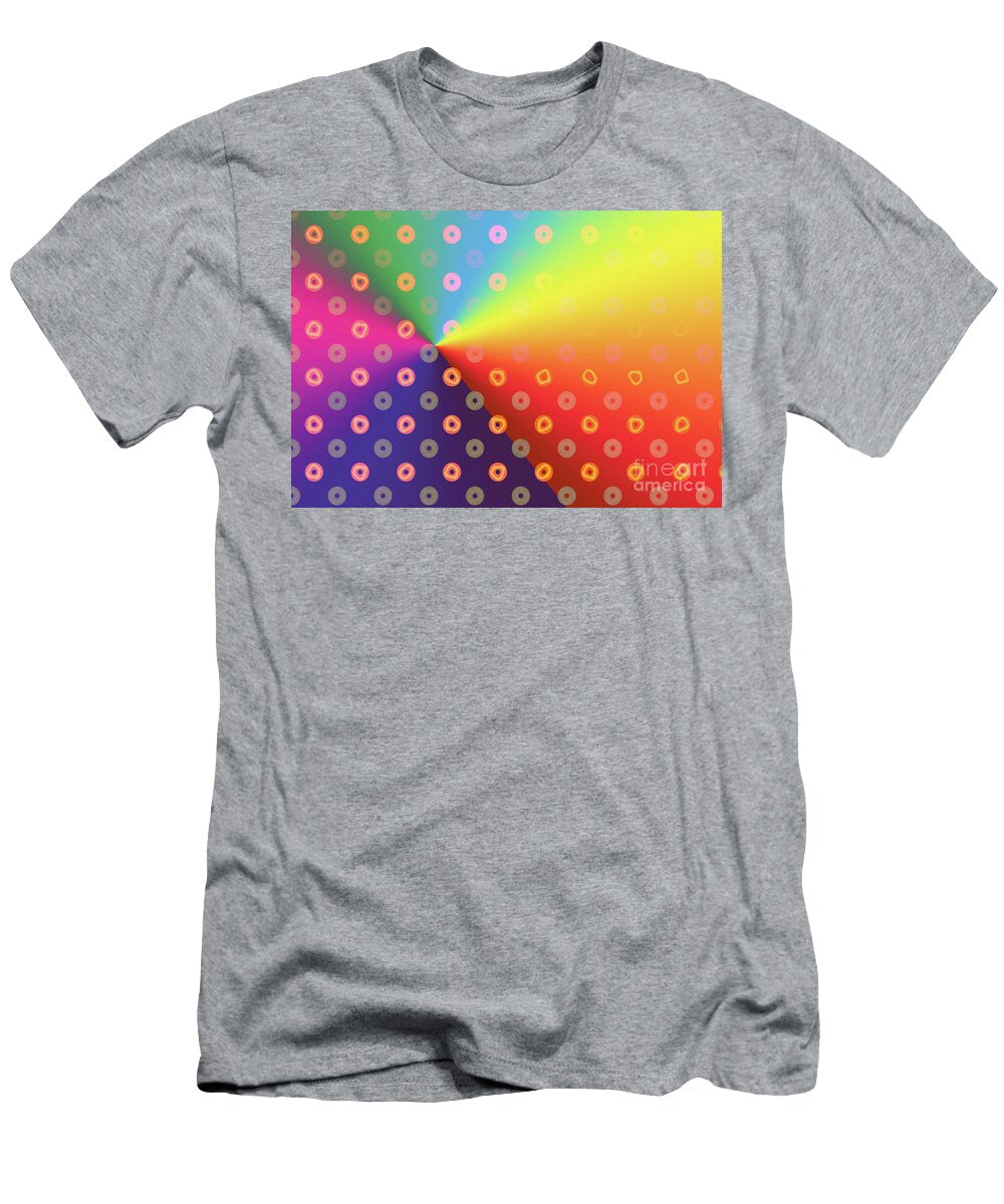 9 Dots Pattern Texture Background Flat Dotted Spotted Pattern Mo Turgay Koca T-Shirt