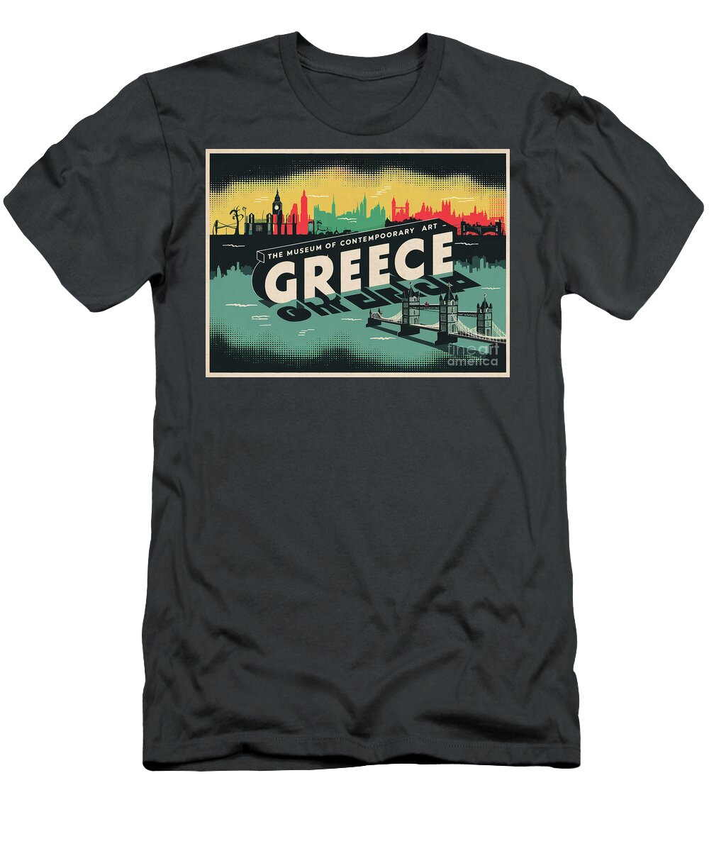 90s Greece the Museum of Contemporary Art Eldre Delvie T-Shirt