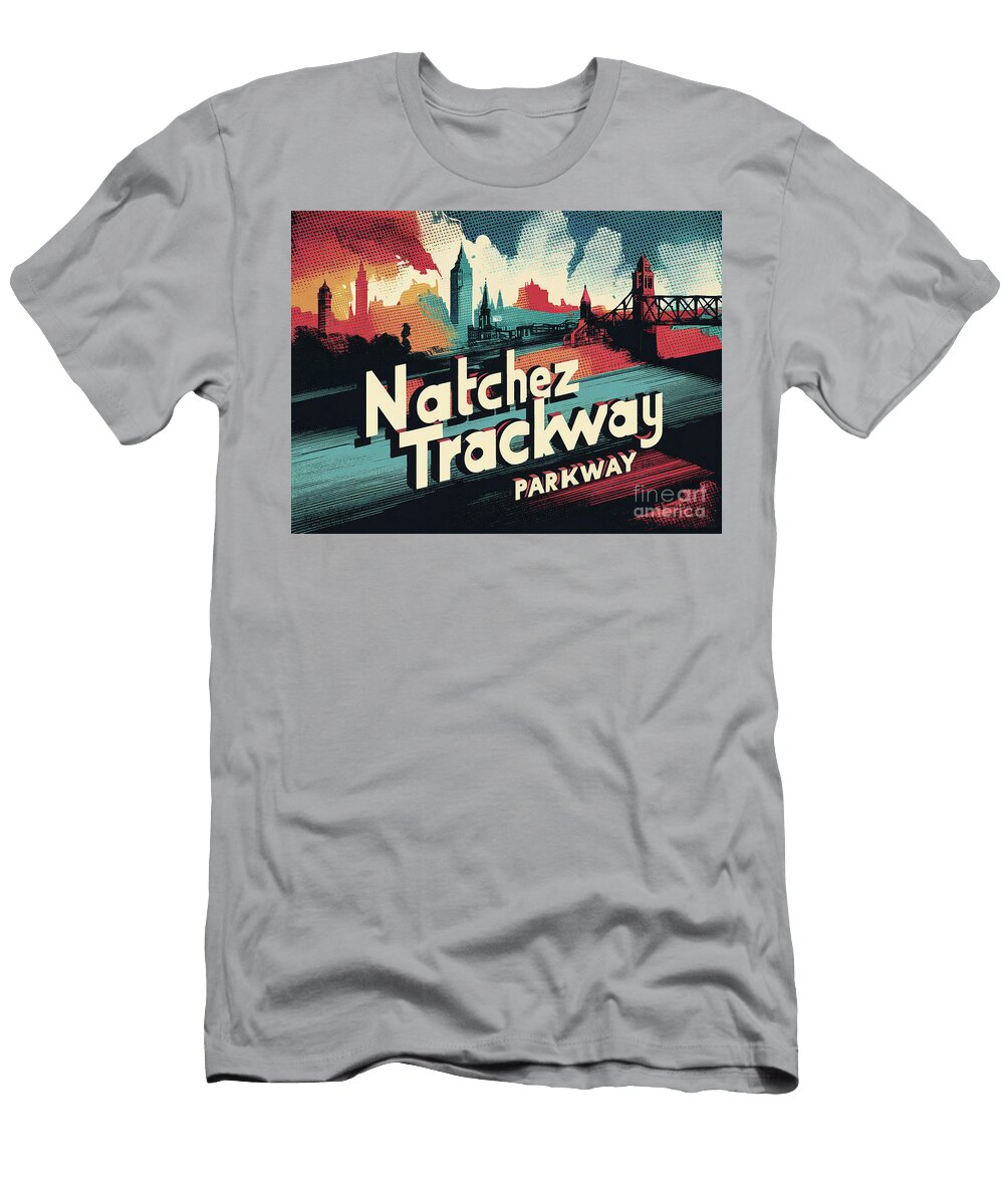 90s Natchez Trace Parkway Eldre Delvie T-Shirt