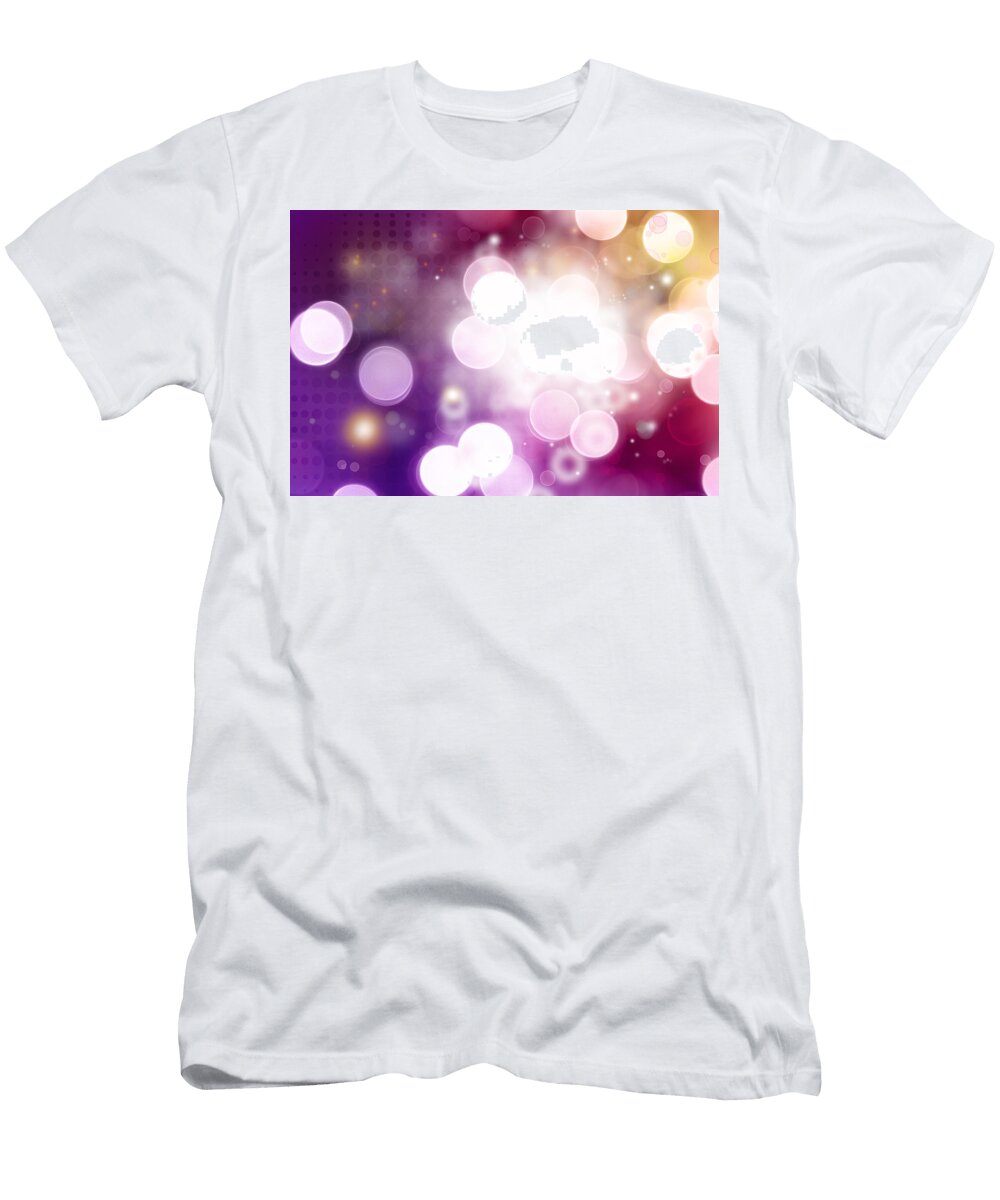 92 Abstract Background Les Cunliffe T-Shirt