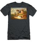 A Birdcatcher and His Dog Oil Antonius Leemans T-Shirt