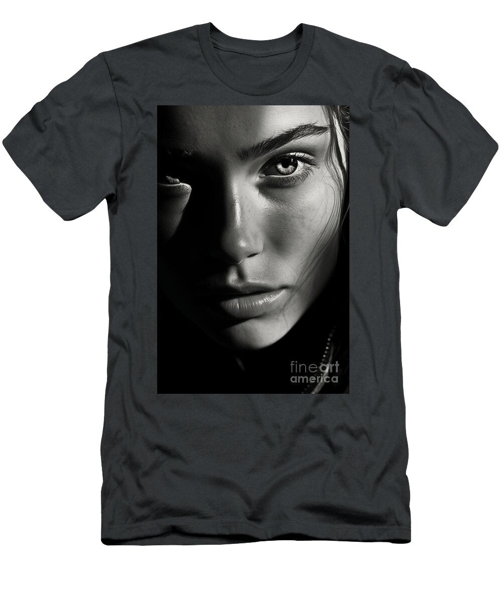 A Black and White High Contrast Silver Halide P Feb Dcc Cffc Artistic Rifki T-Shirt