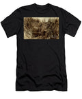A British Snipers Lair in a Corn Field Showing Their Tally of Enemy Kills 1915 Photo English Photographer T-Shirt