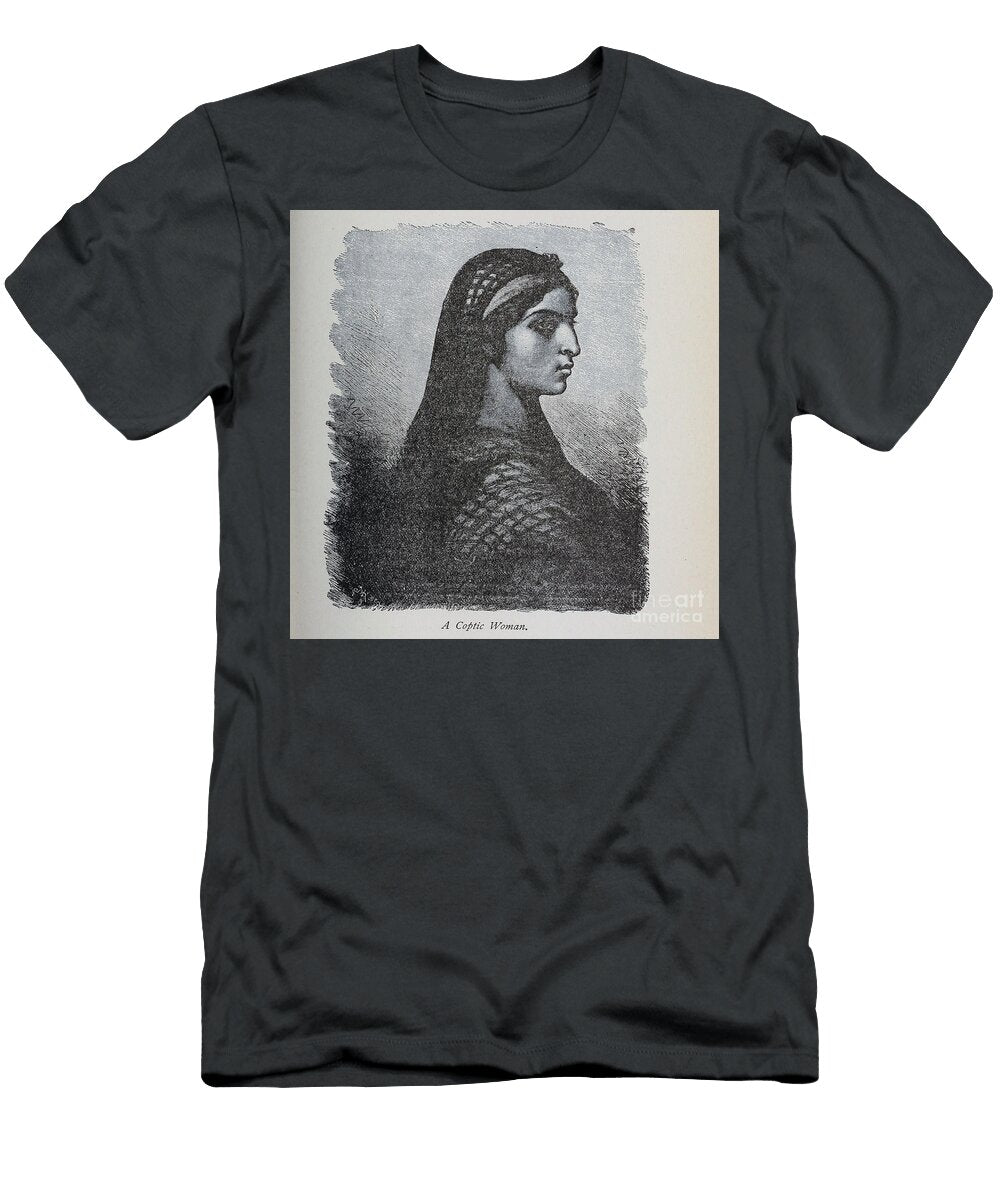 A Coptic Woman M5 Historic Illustrations T-Shirt