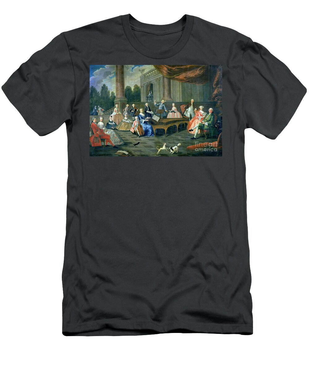 A Family Concert At Chateau Renescure French School T-Shirt