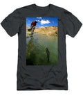 A Fisherman Pulls a Trout Olivier Renck T-Shirt