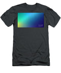 A Gradient of Blue to Yellow Dots Creates a Halftone Effect That Resembles a Digital Odon Czintos T-Shirt
