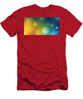 A Gradient of Vibrant Colors Transitions From a Warm Yellow on the Left to a Cool Blue on the Right Odon Czintos T-Shirt