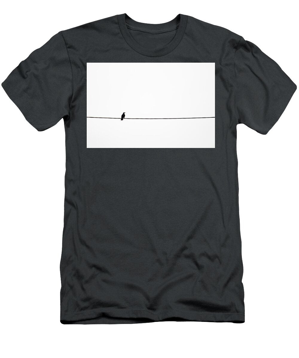 A Lone Crow Simon Edlin T-Shirt