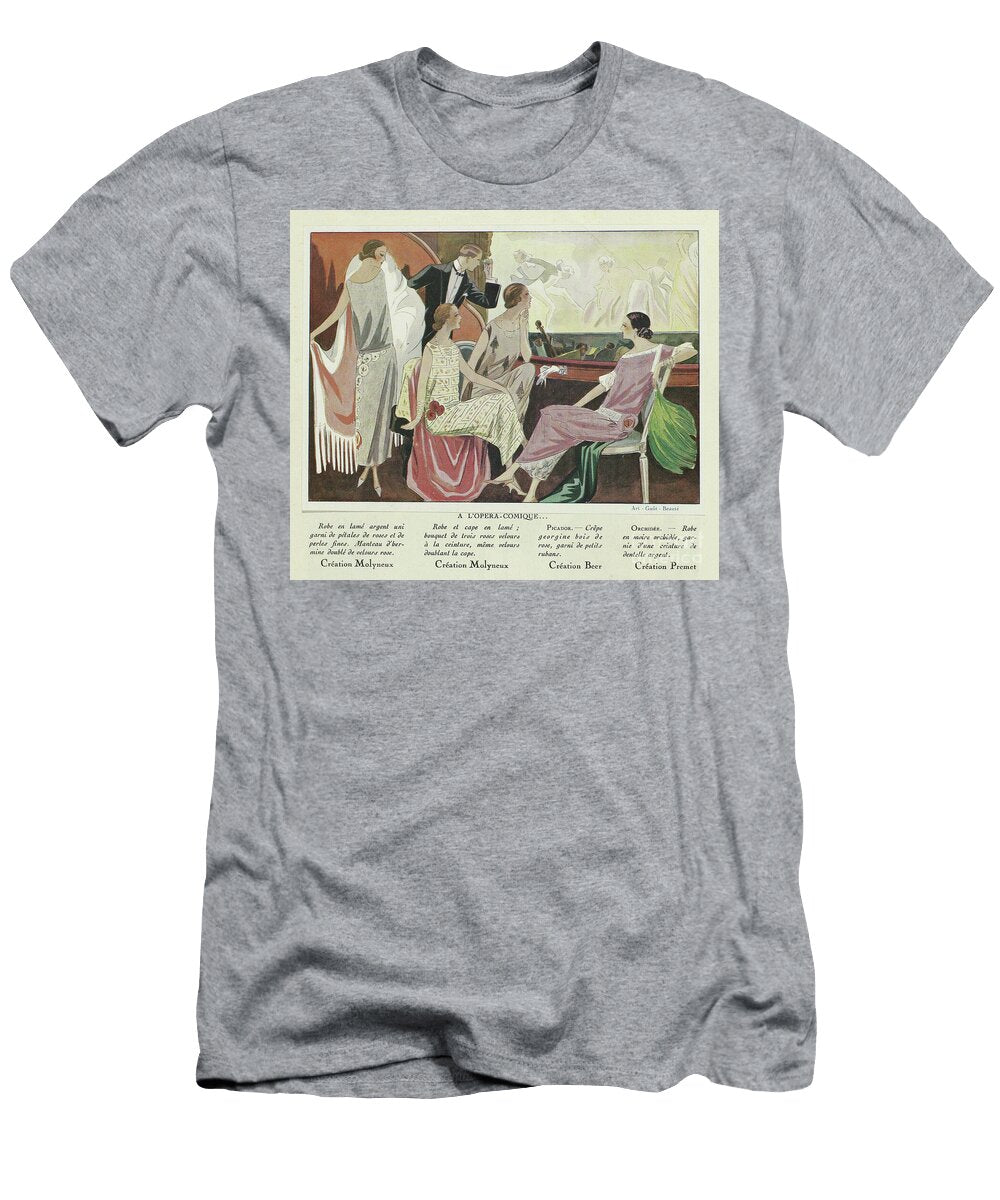 A Lopera Comique From Art Gout Beaute 1920s French School T-Shirt