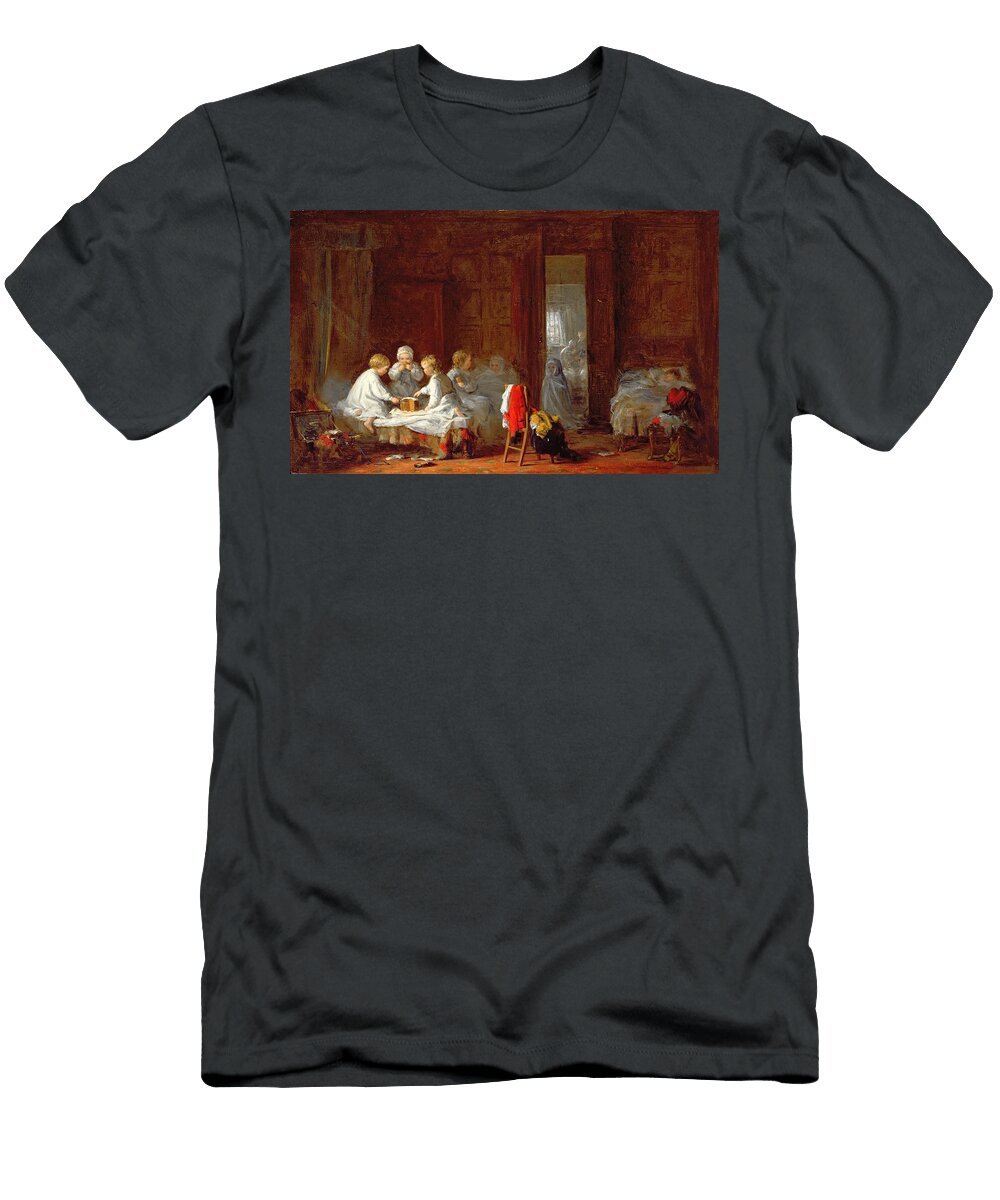 A Midnight Feast 1866 Frederick Daniel Hardy T-Shirt