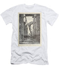 A Portion of the Temple At Karnac the Leaning Tower M1 Historic Illustrations T-Shirt