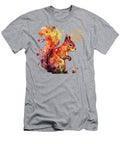 A Red Squired in a Modern Watercolor Boho Animals G Van Rooyen T-Shirt