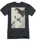 A Stylized Womans Silhouette Elegant Women Fluid Lines Collection No 01 Mounir Khalfouf T-Shirt
