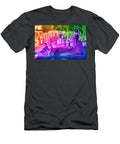 A Sunday Afternoon on the Island of LA Grande Jatte Colorful Halftone Pattern Nicko Prints T-Shirt