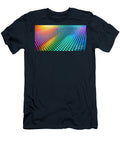 A Vibrant Array of Colors Forms a Gradient Across a Surface Composed of Numerous Dots Odon Czintos T-Shirt