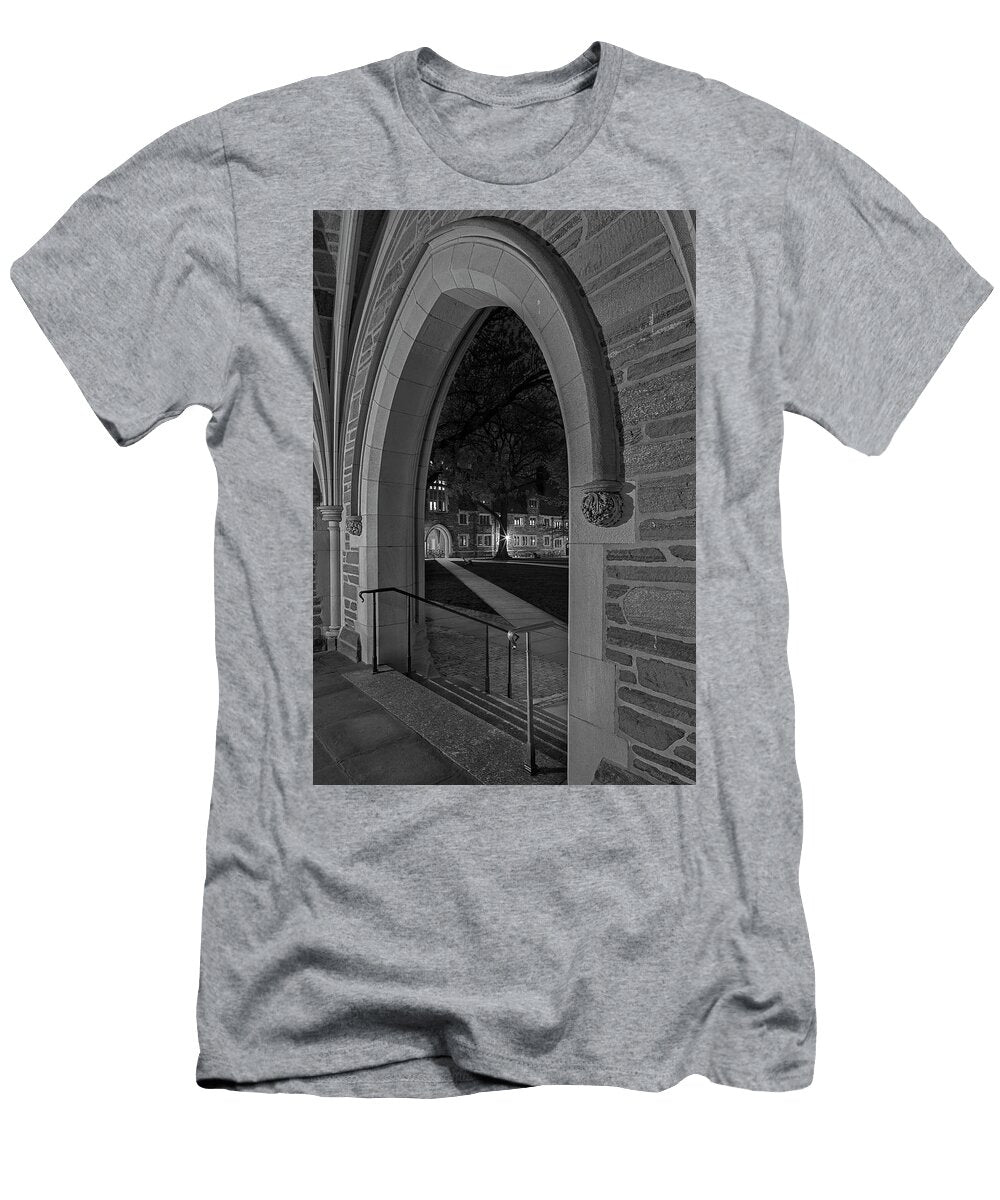 A View From Holder Hall Princeton University Bw Susan Candelario T-Shirt