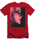 A Womans Face Side Profile Pink Tones Imogha Furr T-Shirt