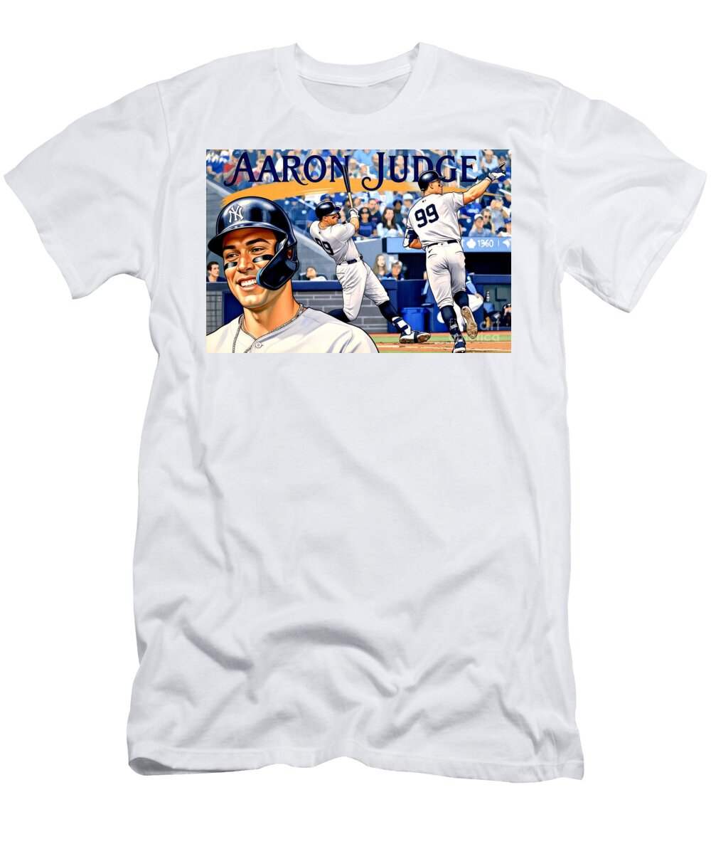 Aaron Judge New York Yankees 506 Robert Williams T-Shirt