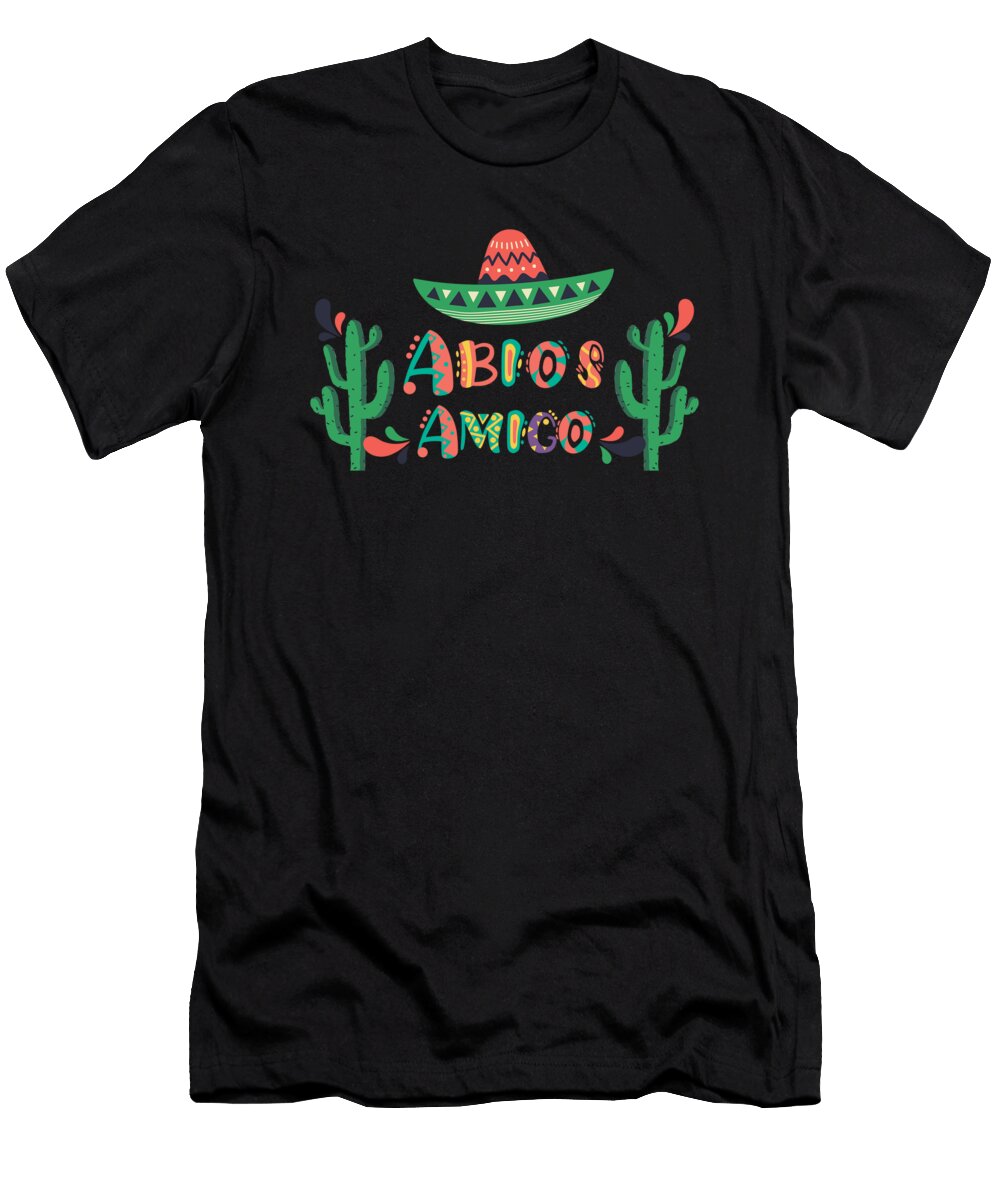 Abios Amigo Mexican Graduation Day Gift Thomas Larch T-Shirt