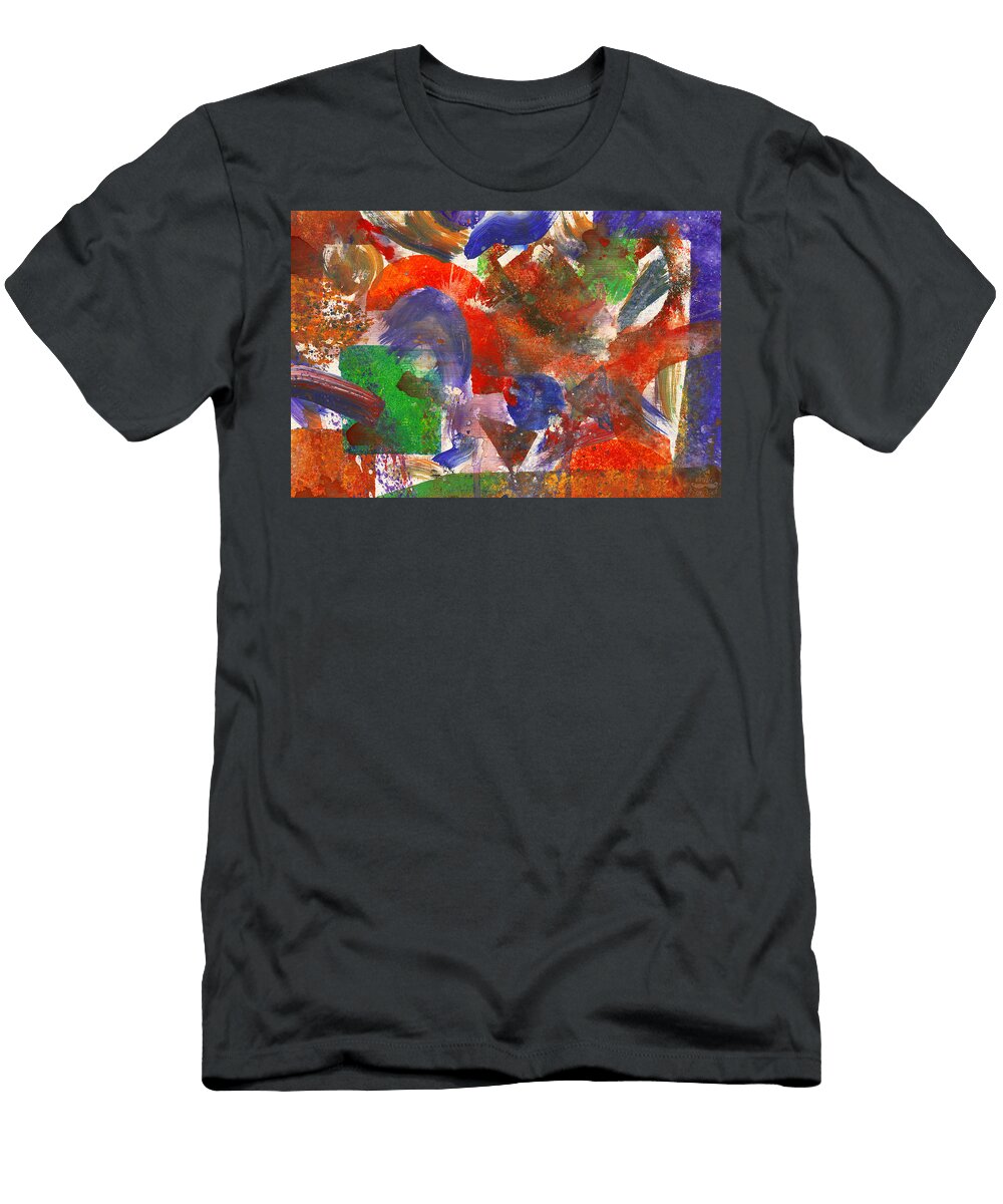 Abstract Acrylic Synthesis Mike Savad T-Shirt