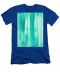 Abstract Art Original Decorative Painting Aqua Passion By Madart Megan Duncanson T-Shirt