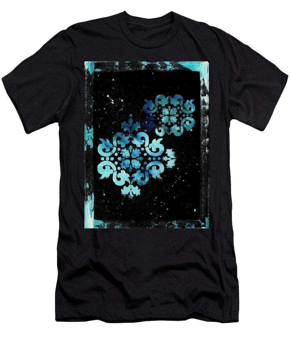 Abstract Art Original Decorative Painting Mysterious By Madart Megan Duncanson T-Shirt