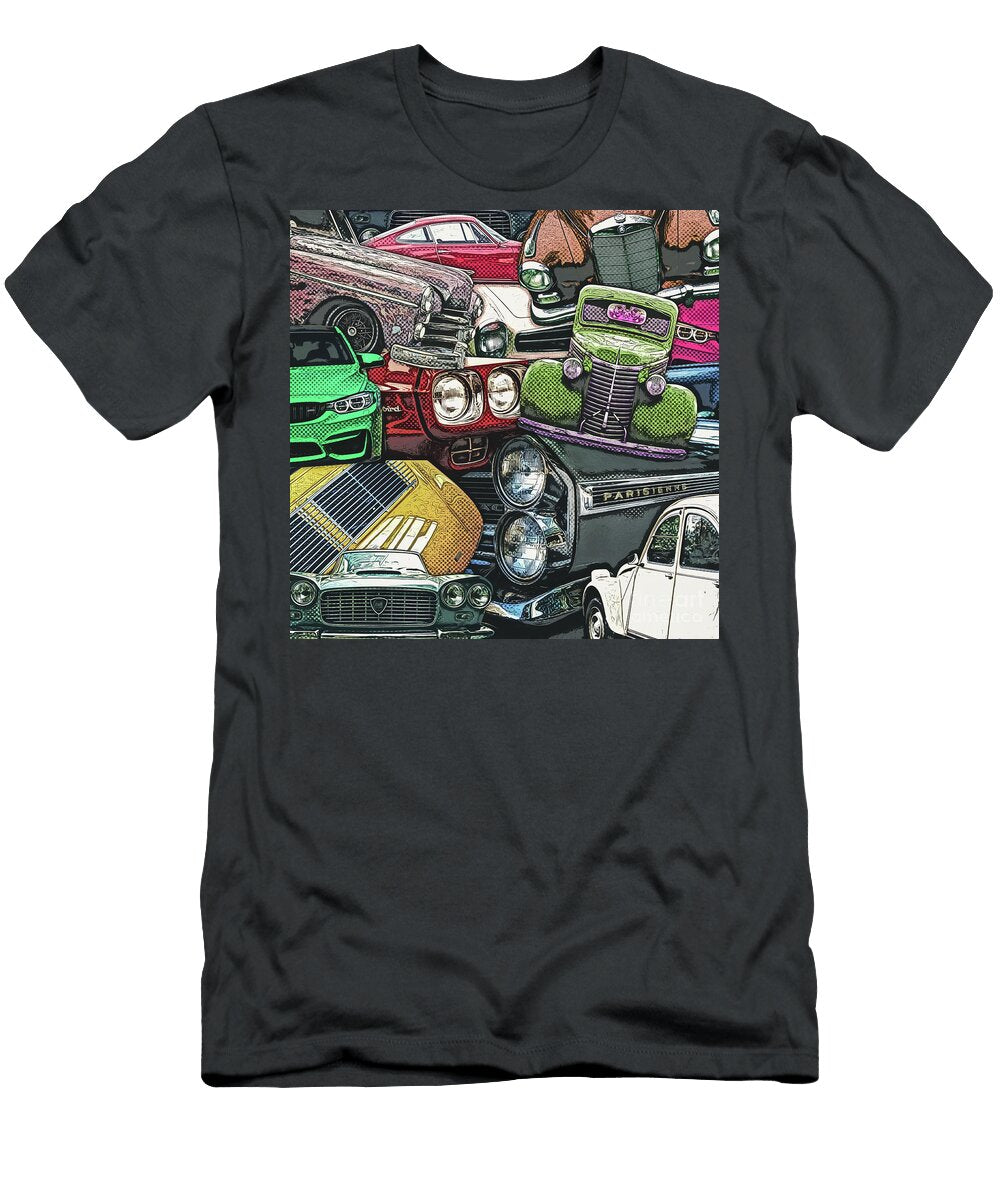 Abstract Auto Collage Phil Perkins T-Shirt