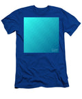 Abstract Blue Waves Lines Underwater Background and Texture Dar T T-Shirt
