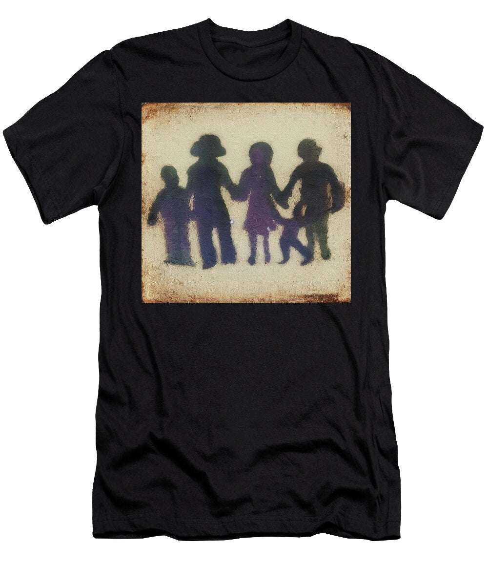 Abstract Figurative Silhouette Primative Cathy Anderson T-Shirt