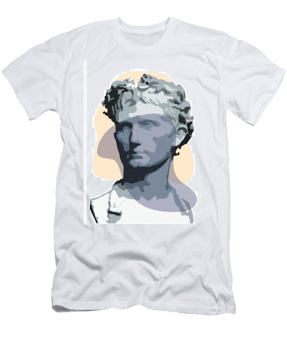 Abstract Greek Roman Bust Domingo Rod T-Shirt