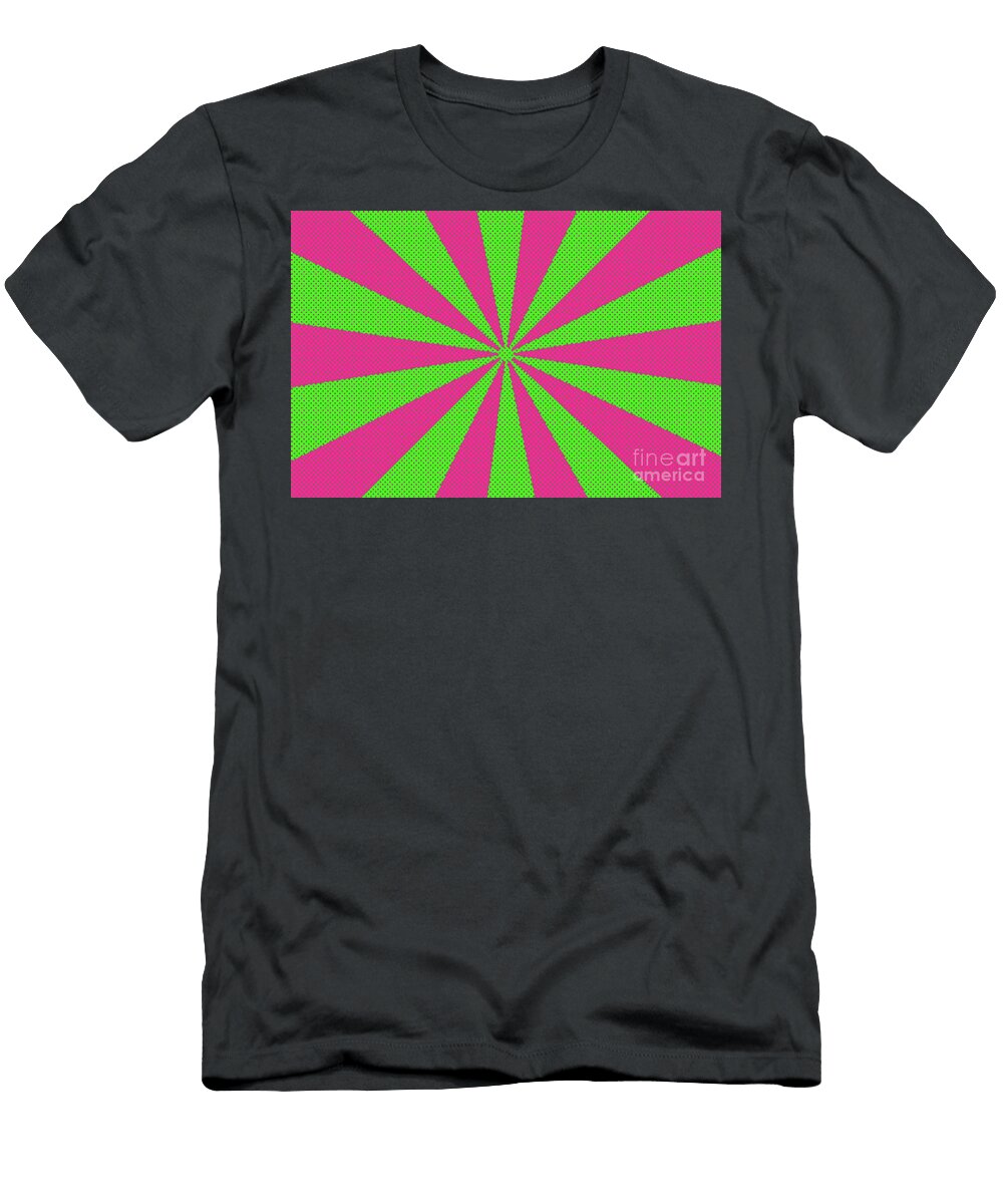 Abstract Halftone Burst Jonathan Welch T-Shirt