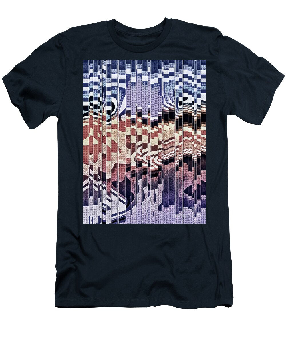 Abstract Halftones Collage Phil Perkins T-Shirt