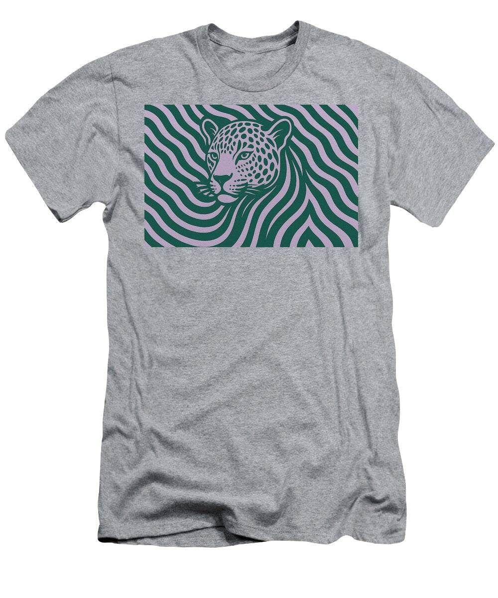 Abstract Leopard Design Museum of Exquisities T-Shirt