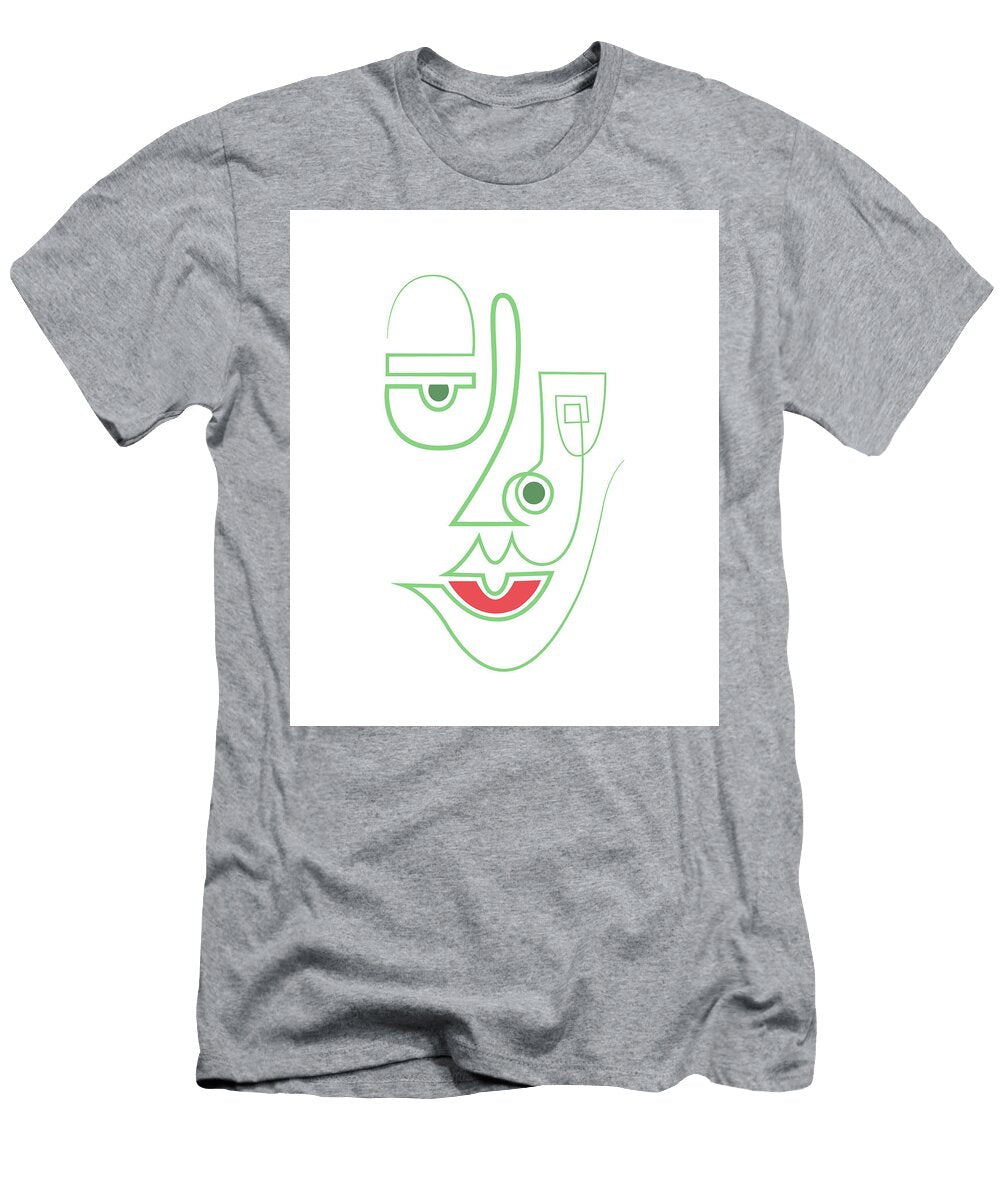 Abstract Line Art Face Voskresija Andreevska T-Shirt