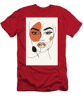 Abstract Line Art Portrait of a Woman Felix Broennimann T-Shirt