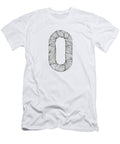 Abstract Linework Zero Fishy Tan T-Shirt