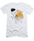 Abstract Minimalist Aesthetic Poster Nude Woman Lineart Retro Vintage Feminine Line Art Collection Mounir Khalfouf T-Shirt